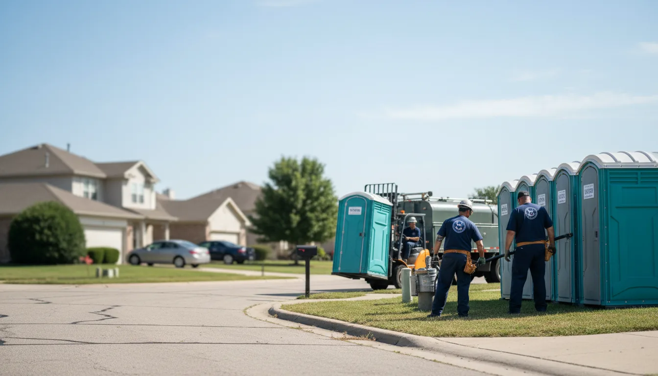 Porta Potty Rental in Gallina, NM near me